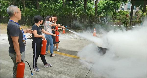 突擊式消防演練，安全生產(chǎn)沒(méi)有彩排！